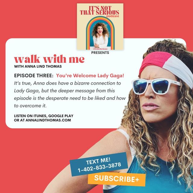 S3E3: Walk With Me | You're Welcome Lady Gaga! - podcast episode cover