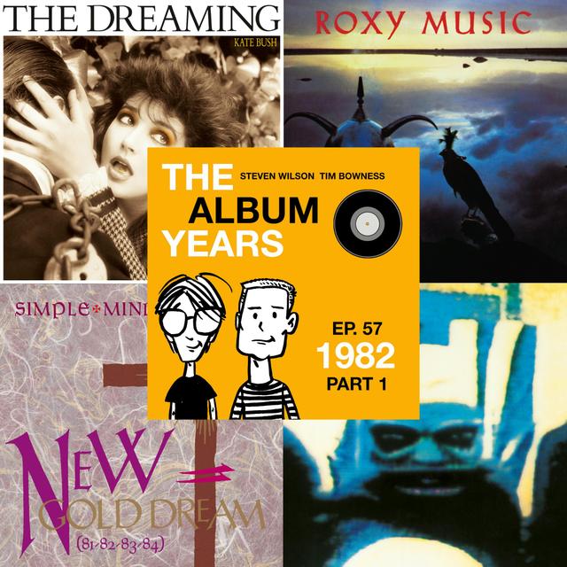 #57 1982 (Part 1) Innovative Pop: Kate Bush, Peter Gabriel, ABC, Simple Minds & more! - podcast episode cover