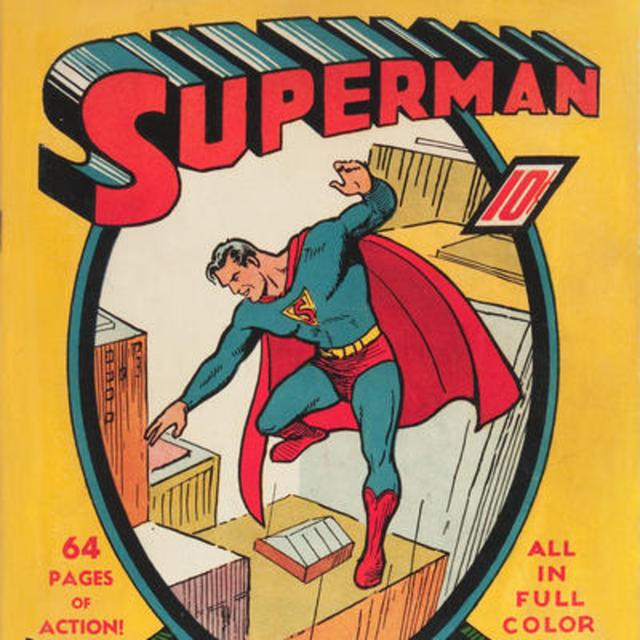 Superman Podcast (Story 001.1) 1940-02-12 to 1940-2-23 (0001 - 0006) The Baby from Krypton and Superman and the Big Bad Wolfe - podcast episode cover
