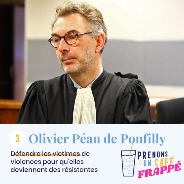 FRAPPÉ #3 - Me PÉAN DE PONFILLY - Défendre les victimes de violences pour qu'elles deviennent des résistantes - podcast episode cover