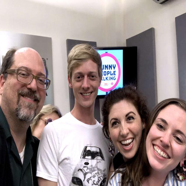 Vicki Hanes and Cavan Rogers of Improv Asylum - Twice as Funny - podcast episode cover