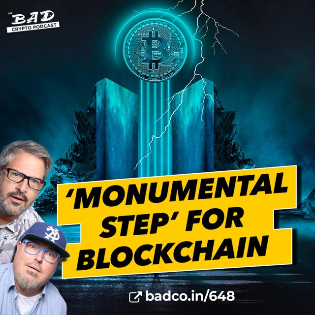 ‘Monumental Step’ for Blockchain - Bad News for Nov 11, 2022 - podcast episode cover