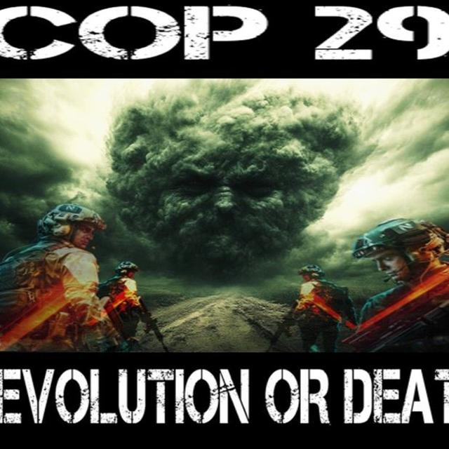 Show sample for 11/14/24: COP 29 – REVOLUTION OR DEATH W/ PAUL CHAMBERS - podcast episode cover