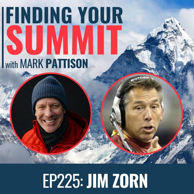 EP 225:  Jim Zorn- Life in the NFL.  The transition from player to coach. .. - podcast episode cover