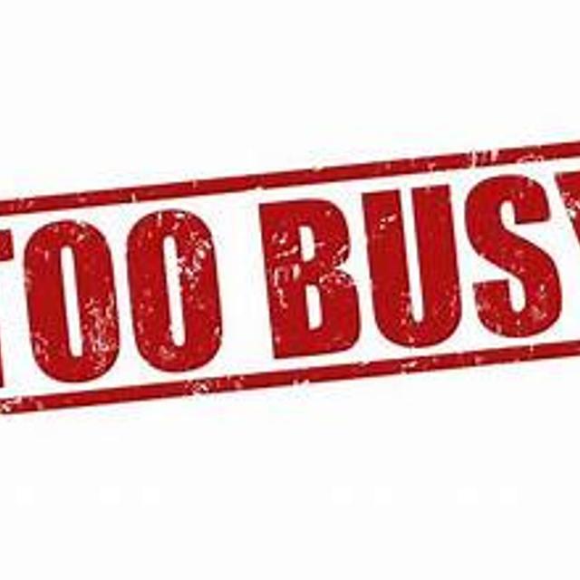 Too Busy?! Who are you running from? - podcast episode cover