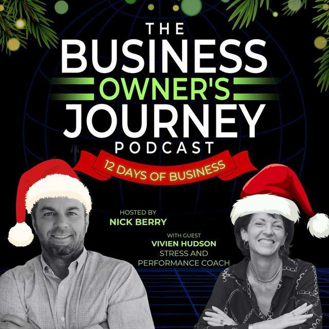 Vivien Hudson Shares Tips for Business Owners to Prioritize Health and Manage Stress in 2025 - podcast episode cover