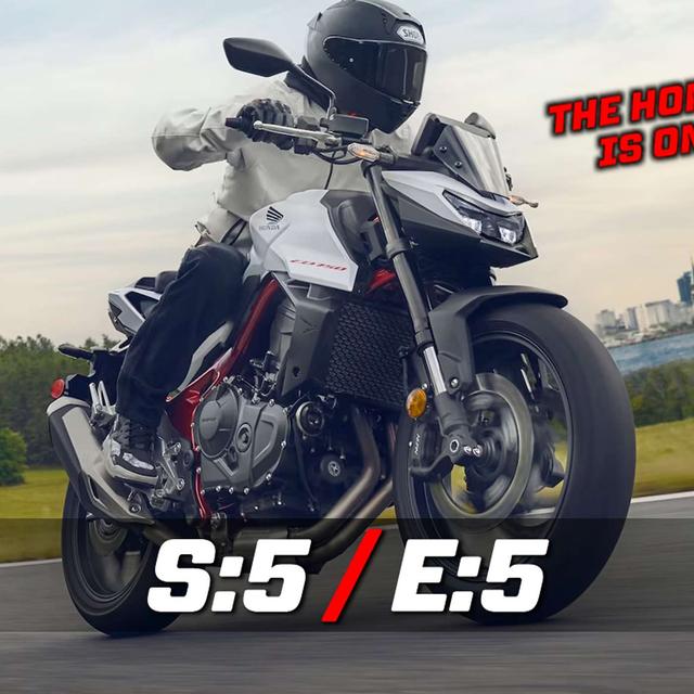Honda Bringing the HORNET to the USA! | Live On Two Wheels S5:E5 - podcast episode cover