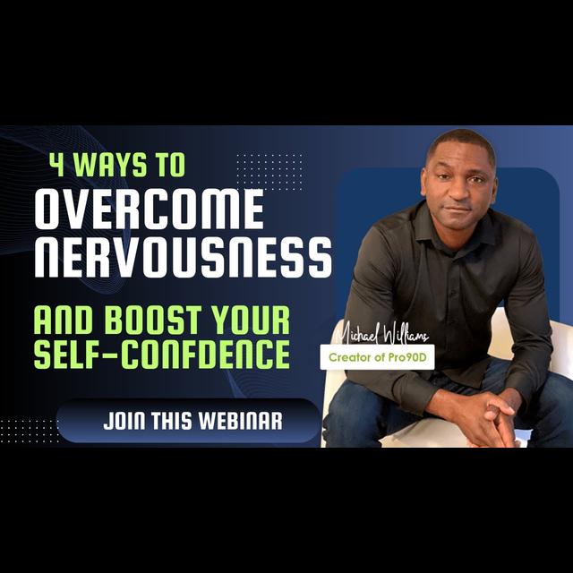 Webinar: 4 Ways to Overcome Nervousness and Boost Your Self-Confidence | How to Stop Stuttering - podcast episode cover