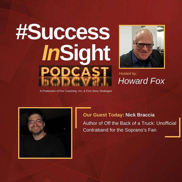 Nick Braccia - Author of, Off the Back of a Truck: Unofficial Contraband for the Soprano’s Fan - Episode 2116 - podcast episode cover