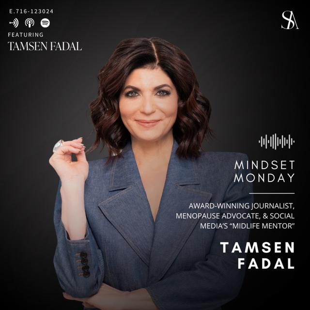 Breaking the Silence on Menopause with Tamsen Fadal - podcast episode cover