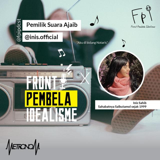 #FpiXMetronom - Pemilik Suara Ajaib feat. Inis Sahib - podcast episode cover