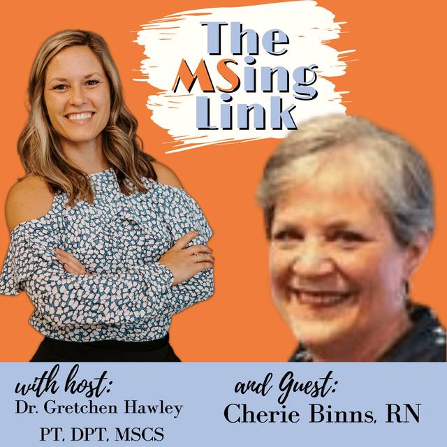 221. MS and Menopause: What Every Woman Needs to Know with Cherie Binns - podcast episode cover