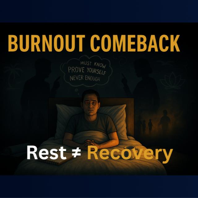 The Burnout Comeback: Why True Recovery is About Realignment, Not Relaxation - podcast episode cover