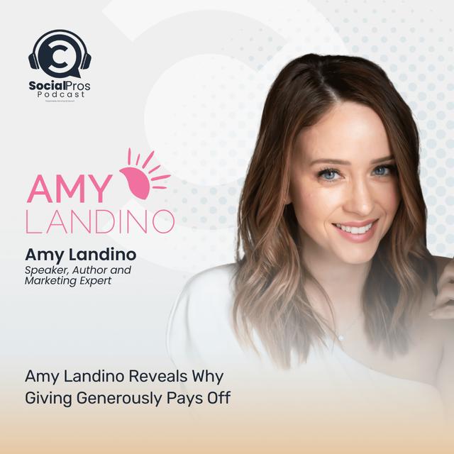 Amy Landino Reveals Why Giving Generously Pays Off - podcast episode cover