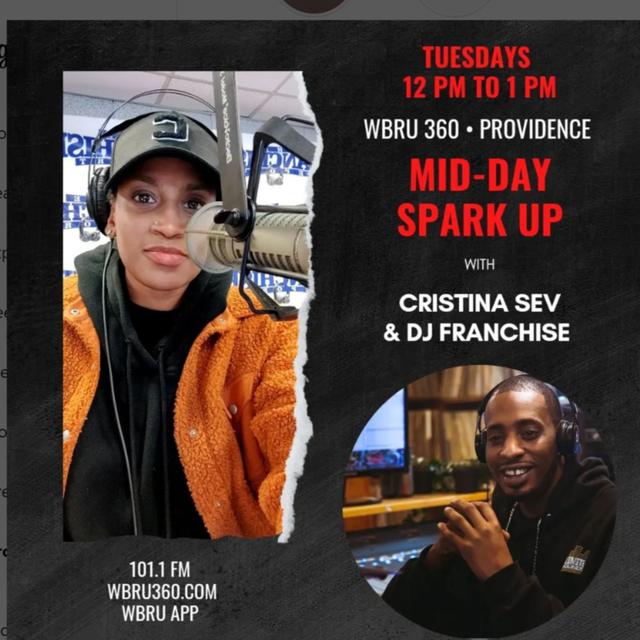 WK#62 ft. Sara Lopes | Capeverdean Roots; Motherhood; Outspoken & more | The Mid-Day Spark Up on WBRU360 101.1 FM with Cristina Sev & DJ Franchise - podcast episode cover