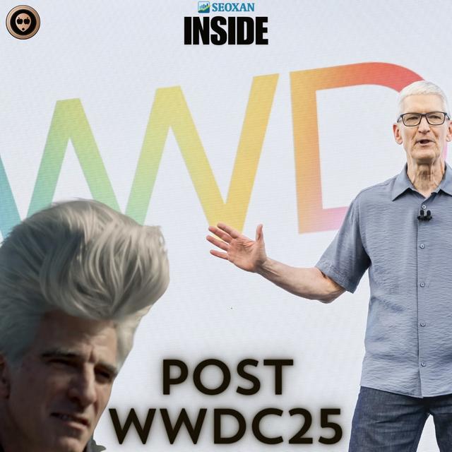 INSIDE "Post WWDC25" - podcast episode cover