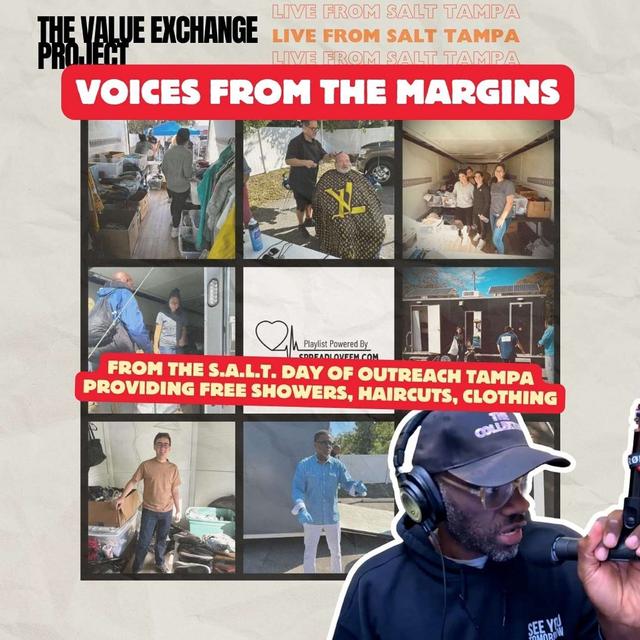 LIVE: Voices From Margins: Unveiling Resilience & Providing Support with Showers, Haircuts, Clothing - podcast episode cover