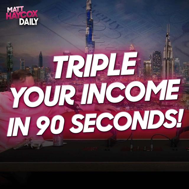 💰 5 Top Tips To Triple Your Income In Less Than 90 Seconds Inside! - podcast episode cover