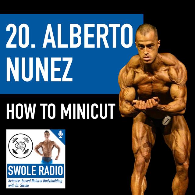 20. Alberto Nunez: How to Minicut (Goals, Frequency, Macros, Refeeds, Training...) - podcast episode cover