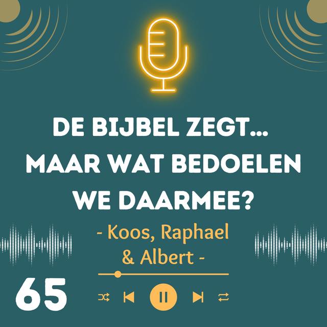 De Bijbel zegt… maar wat bedoelen we daarmee? - podcast episode cover
