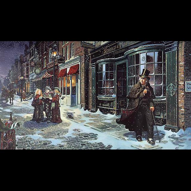 320. A Christmas Carol by Charles Dickens - podcast episode cover