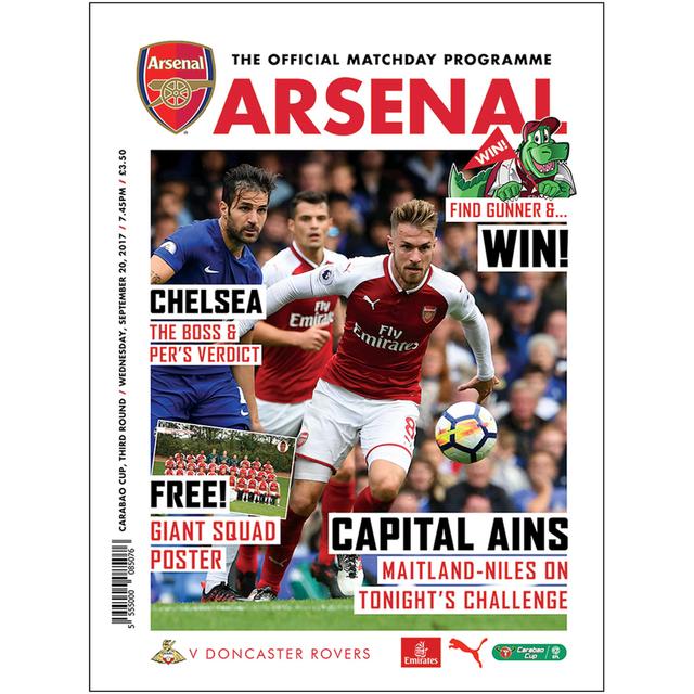 Arsenal v Doncaster -  September 20, 2017 - podcast episode cover