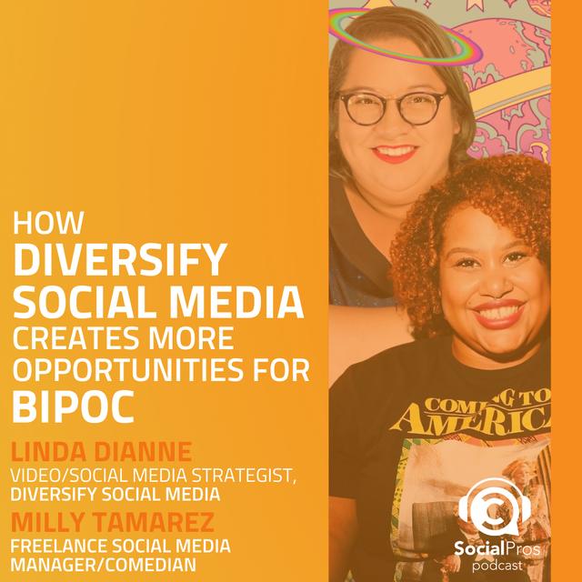 How Diversify Social Media Creates More Opportunities for BIPOC - podcast episode cover
