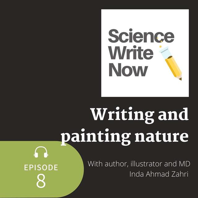 Writing and painting nature with Inda Ahmad Zahri - podcast episode cover