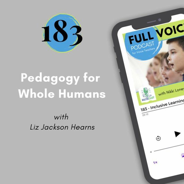 FVPC #183 Pedagogy for Whole Humans with Liz Jackson Hearns - podcast episode cover
