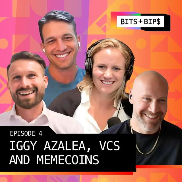 Bits + Bips: Iggy Azalea, $MOTHER, and Celeb Coins: Is This the Top of the Crypto Cycle? - Ep. 662 - podcast episode cover