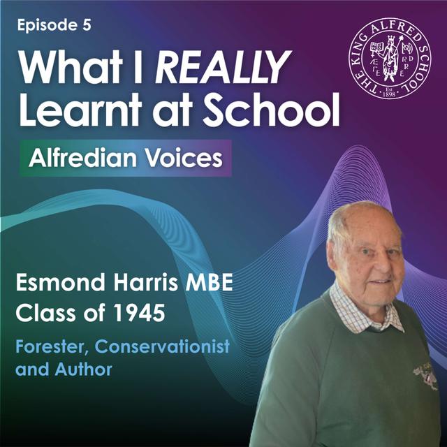 The VOICE of Esmond Harris MBE, Class of 1945 - podcast episode cover