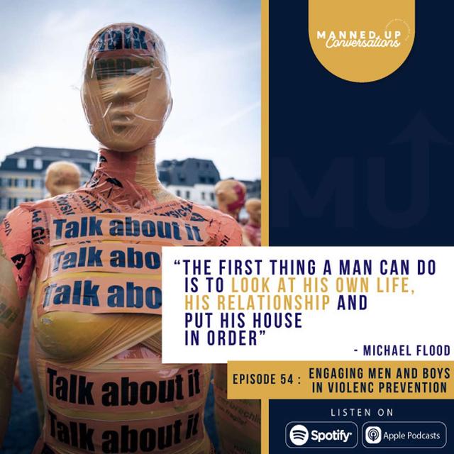 Engaging Men and Boys in Violence Prevention with Michael Flood - podcast episode cover