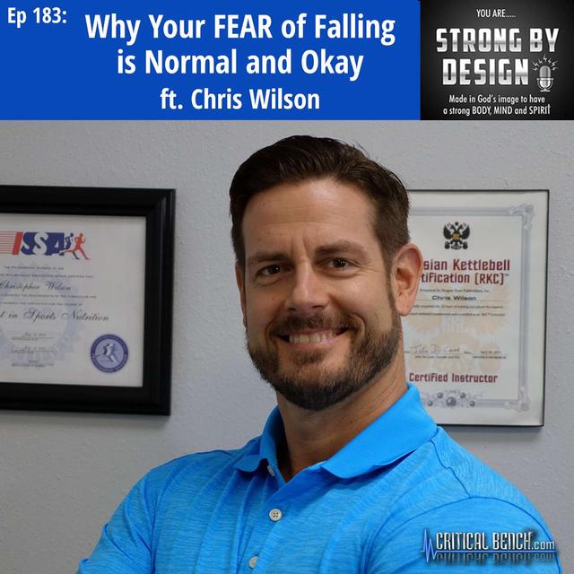 Ep 183 Why Your FEAR of Falling is Normal and Okay ft. Chris Wilson - podcast episode cover