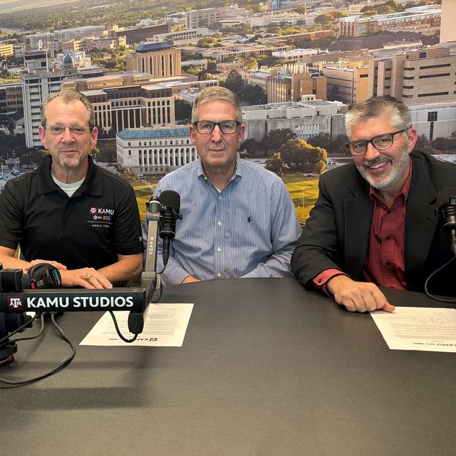 Dr. Kirby Goidel & Dr. Todd Kent from KAMU’s Inside Political Science podcast - podcast episode cover