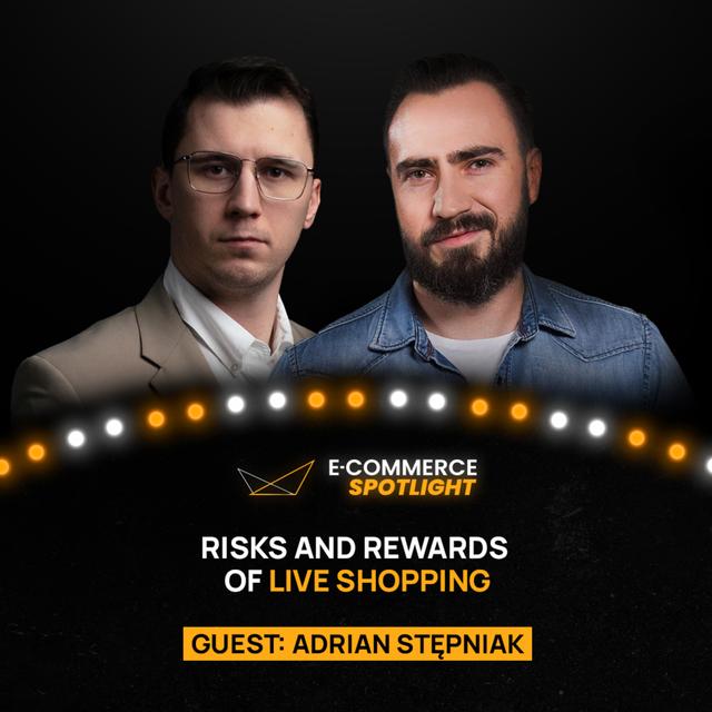 How to increase your conversion rate, order value & session time with #LiveShopping? | E-commerce Spotlight, Ep. 5 - podcast episode cover