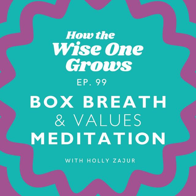 Box Breath & Values Meditation for Hard Moments (99) - podcast episode cover