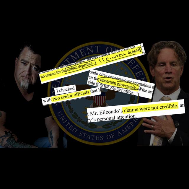 Ep. #124 – Ex-DoD Intelligence Officer’s UFO Claims Spark Security Concerns & Confusion, Pentagon Memos Reveal - podcast episode cover