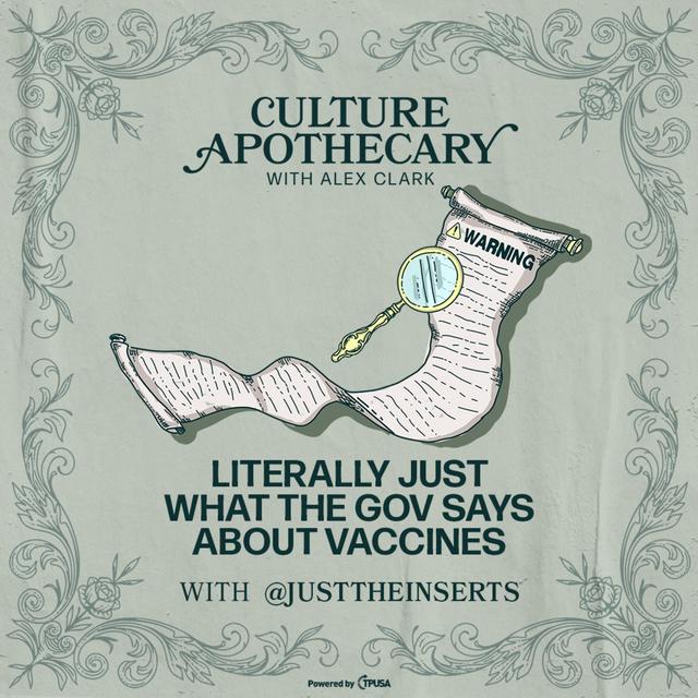 Literally JUST What The Gov Says About Vaccines | @justtheinserts - podcast episode cover