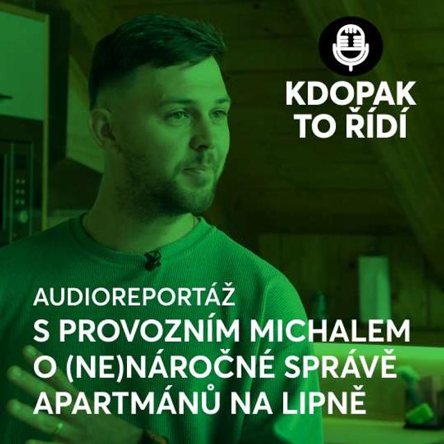 Audioreportáž: Provozní apartmánů na Lipně o inteligentním řízení - podcast episode cover