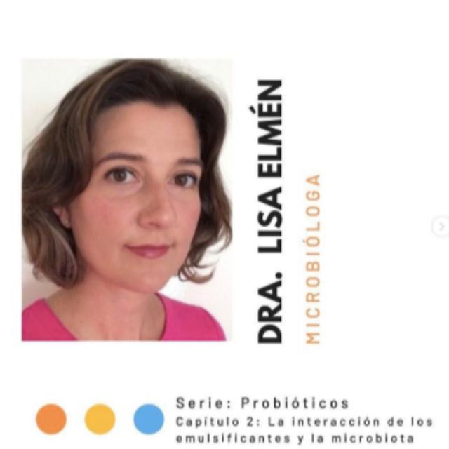 Microbiota e ingredientes de industrializados con Dra. Lisa Elmén - podcast episode cover
