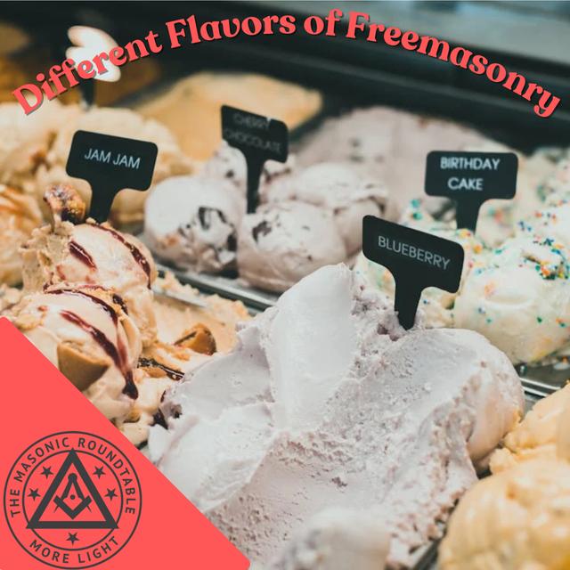 The Masonic Roundtable - 0507 - Different Flavors of Freemasonry - podcast episode cover