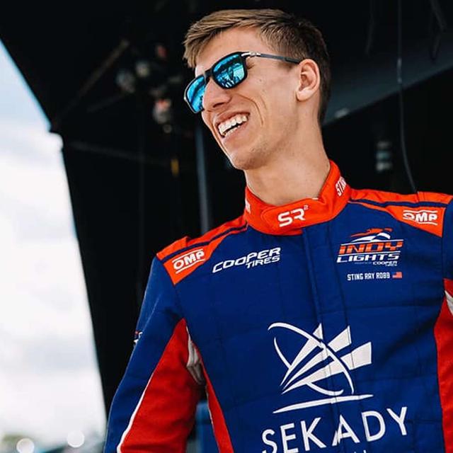 Conversation with Sting Ray Robb, An Up-and-Coming Indy Car Racer - podcast episode cover