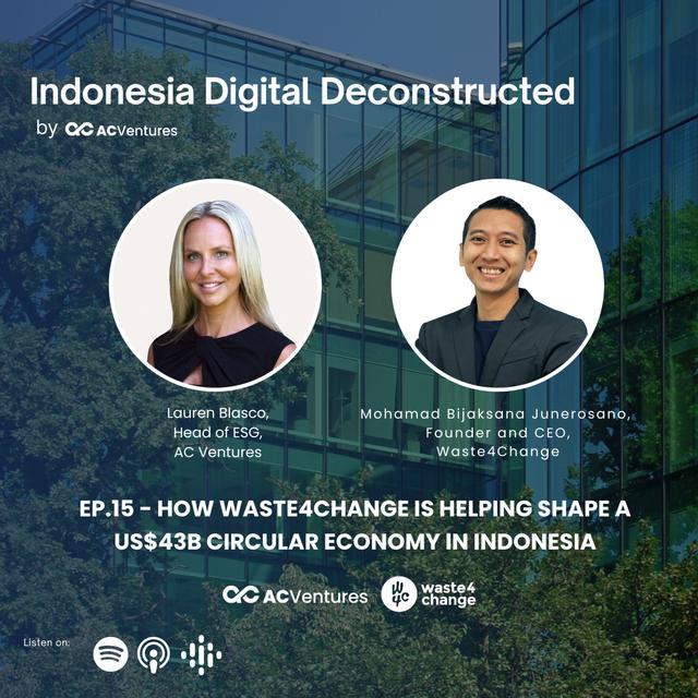 Ep.15 - How Waste4Change is helping shape a US$43B circular economy in Indonesia - podcast episode cover