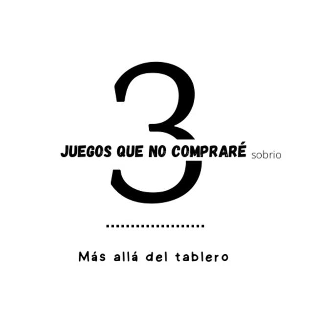 Tres juegos que no nos compraremos (sobrios). Una serie de contrarrecomendaciones. - podcast episode cover