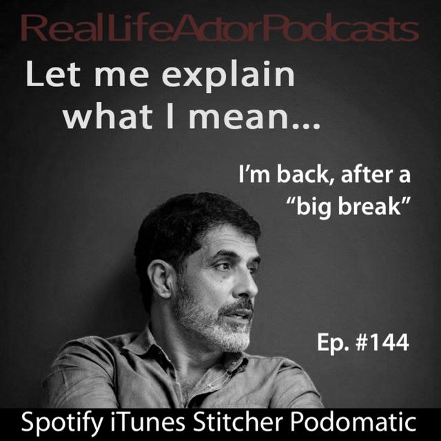 Episode 144: I’m back, after a “big break" - podcast episode cover