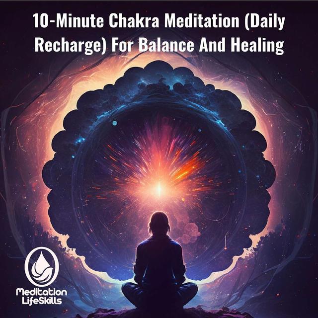 10-Minute Chakra Meditation (Daily Recharge) For Balance - podcast episode cover