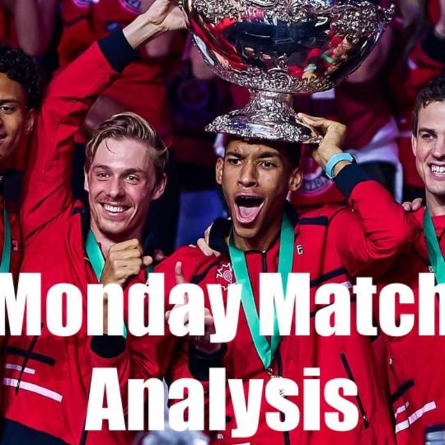 Felix and Shapo Power Canada to 1st Davis Cup Title | Monday Match Analysis ft. Stephen Boughton - podcast episode cover