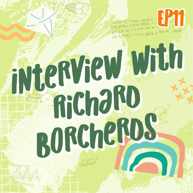 EP11 Interview with Richard Borcherds | Math Infinity Podcast🔢✨ - podcast episode cover