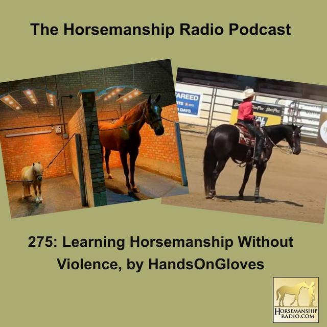 275: Learning Horsemanship Without Violence, by HandsOnGloves - podcast episode cover