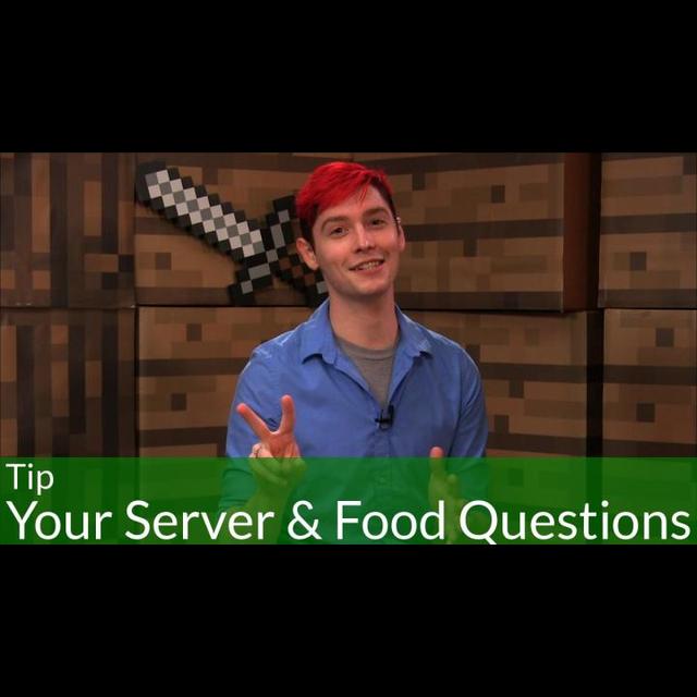 OMGcraft Tip: Minecraft Server and Food Questions Answered - podcast episode cover